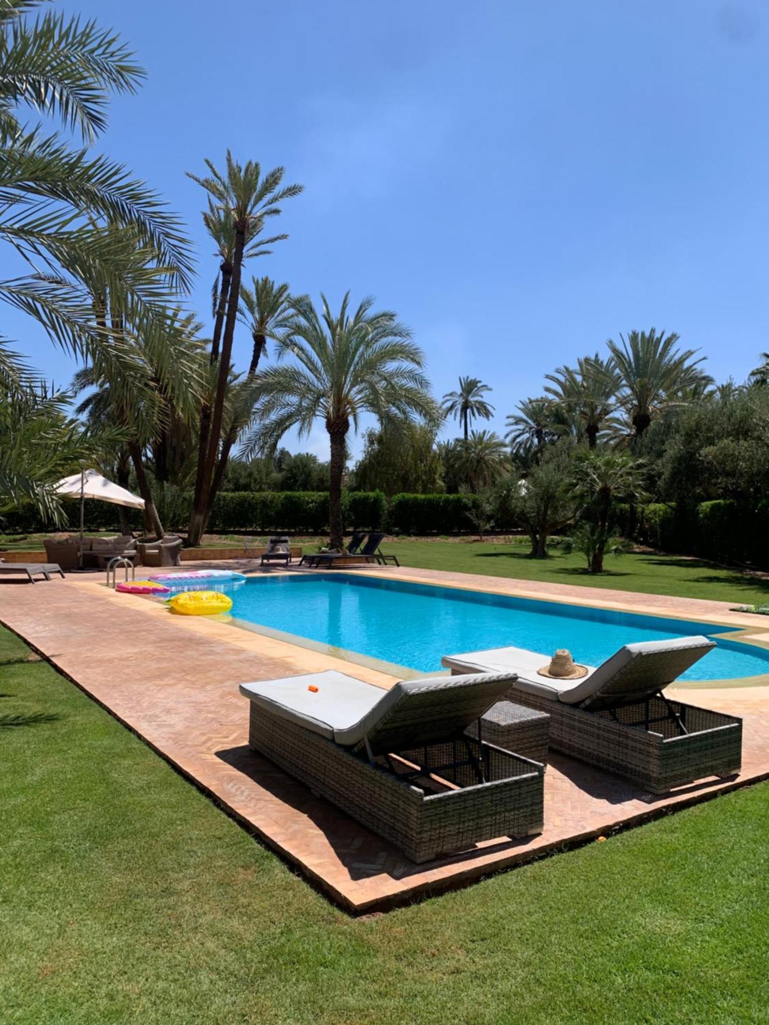 Villa Avec Piscine Privatisee A La Palmeraie Марракеш Екстер'єр фото